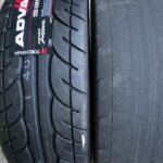 Bald Tire vs New Tire