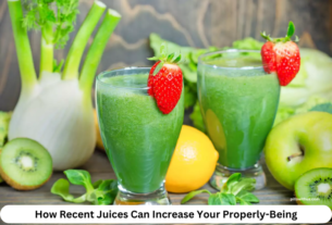 How Recent Juices Can Increase Your Properly-Being