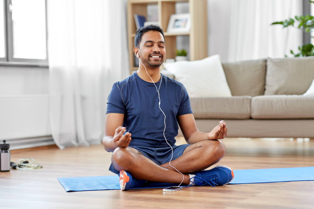 What is the importance of yoga and meditation for men’s health?